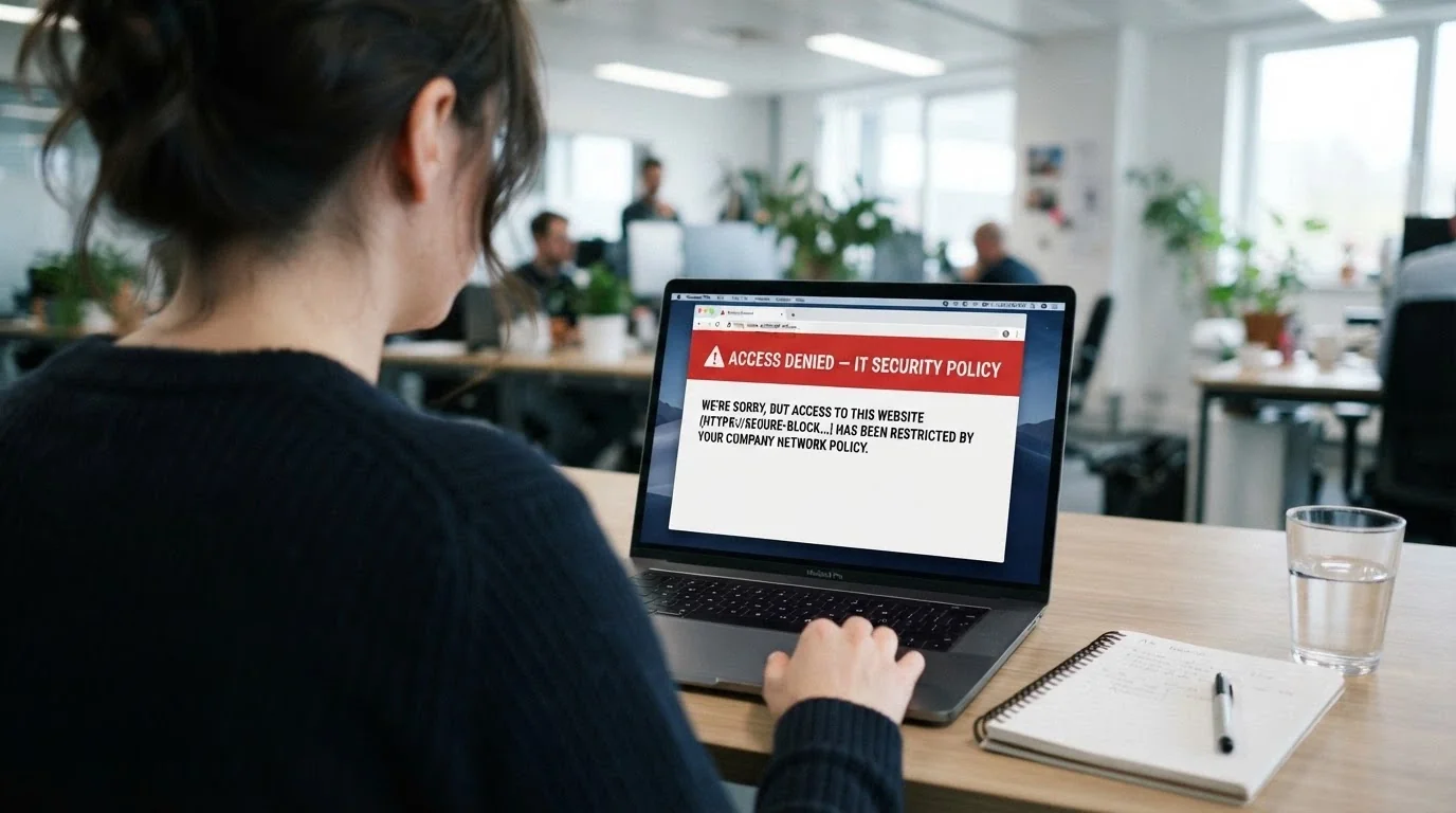 An ACMA webpage listing blocked illegal gambling websites, with the Interactive Gambling Act 2001 visible in a browser tab