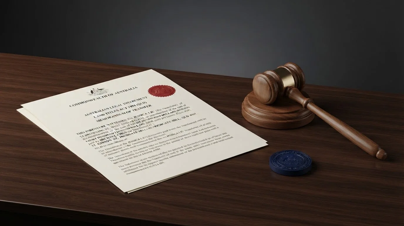 A stylised image of the Interactive Gambling Act 2001 document with the ACMA logo and a gavel, in clean editorial illustration style