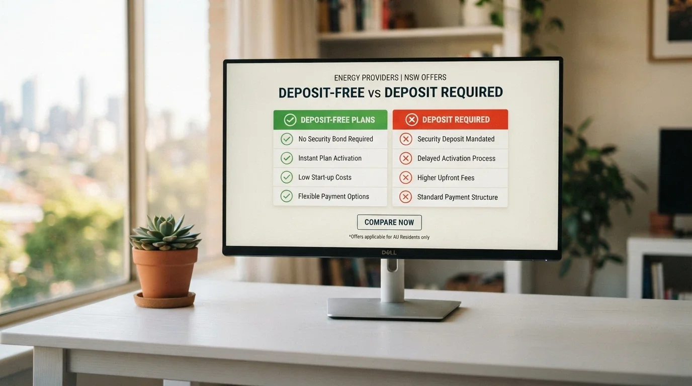 A comparison table of casino bonus offers on a desktop screen, with checkmarks and crosses beside each operator's no-deposit column